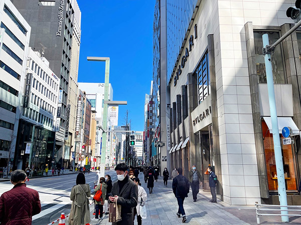 銀座駅からの道順4