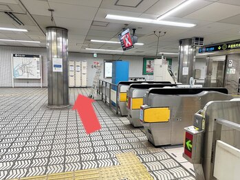 四ツ橋駅からの道順1