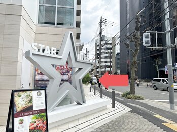 四ツ橋駅からの道順7